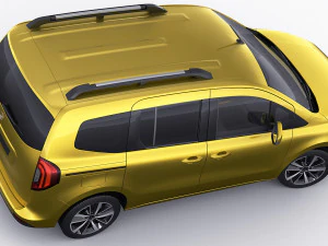 Mercedes T-class 2023 3D Model