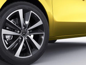 Mercedes T-class 2023 3D Model