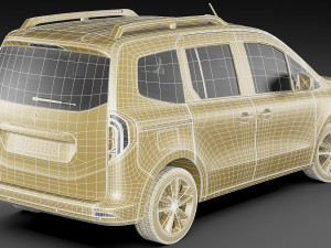 Mercedes T-class 2023 3D Модель