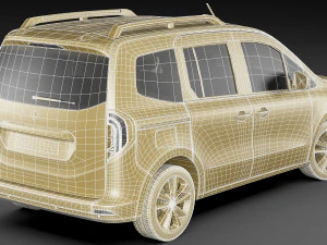 Mercedes T-class 2023 3D Model