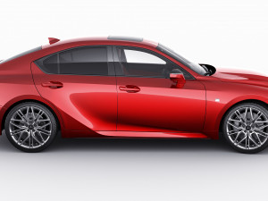 Lexus IS500 F-Sport Performance 2022 3D 모델