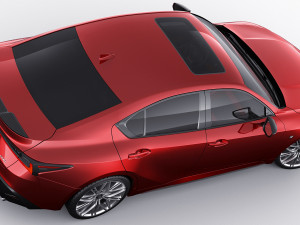 Lexus IS500 F-Sport Performance 2022 3D 모델