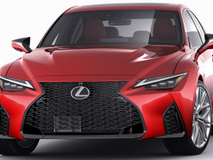 Lexus IS500 F-Sport Performance 2022 3D 모델