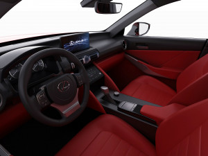 Lexus IS500 F-Sport Performance 2022 3D 모델