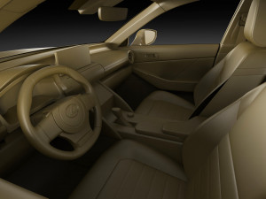 Lexus IS500 F-Sport Performance 2022 3D 모델