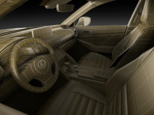 Lexus IS500 F-Sport Performance 2022 3D 모델
