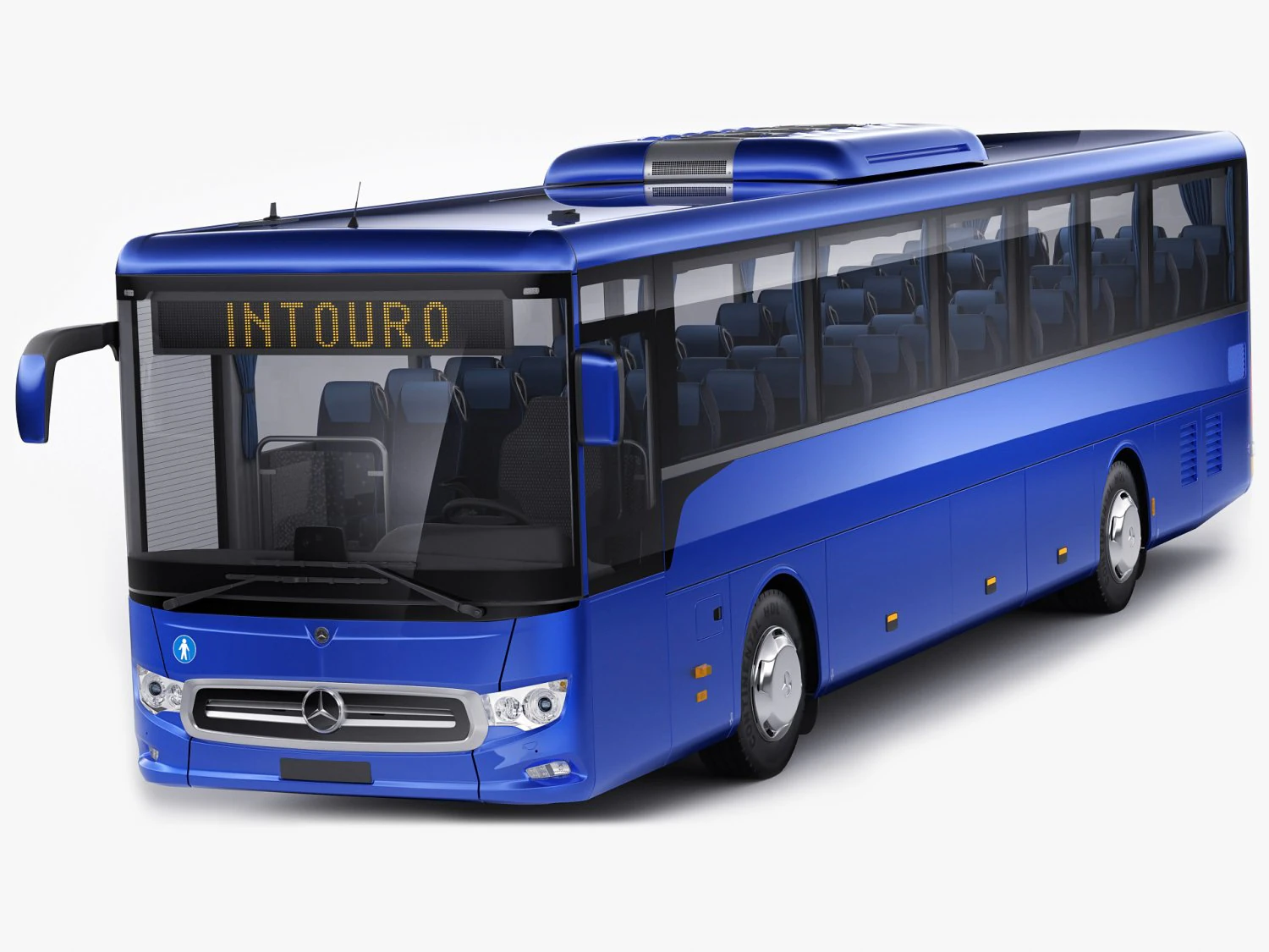Mercedes Intouro 2020 3D Model .c4d .max .obj .3ds .fbx .stl .blend 