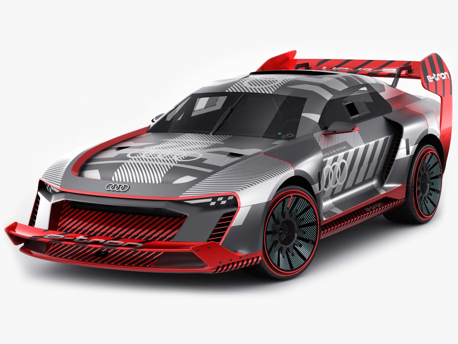 Audi S1 ​​Hoonitron Konsepti 2021 3D Model .c4d .max .obj .3ds .fbx .stl .blend 