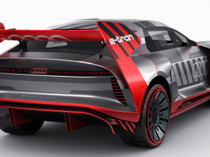 Audi S1 Hoonitron Concept 2021 3Dモデル