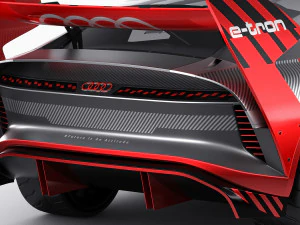 Audi S1 ​​Hoonitron Konsepti 2021 3D Model
