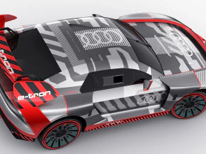 Audi S1 ​​Hoonitron Konsepti 2021 3D Model