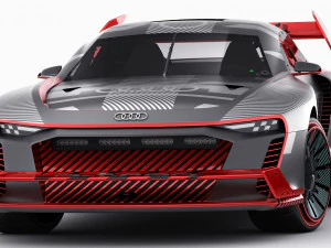 Audi S1 ​​Hoonitron Konsepti 2021 3D Model