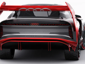 Audi S1 ​​Hoonitron Konsepti 2021 3D Model