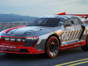 Audi S1 ​​Hoonitron Konsepti 2021 3D Model