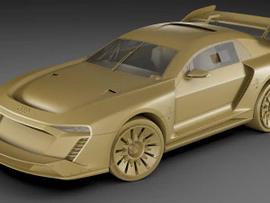 Audi S1 ​​Hoonitron Konsepti 2021 3D Model