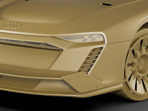 Audi S1 Hoonitron Concept 2021 3Dモデル