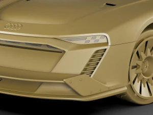 Audi S1 ​​Hoonitron Konsepti 2021 3D Model