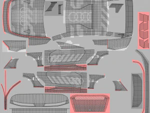 Audi S1 ​​Hoonitron Konsepti 2021 3D Model