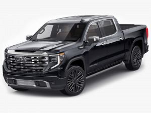 Pick-up Truck Sierra Denali 2022 3D Model