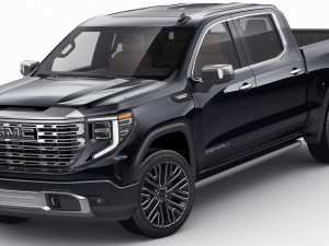 Pick-up Truck Sierra Denali 2022 3D Модель