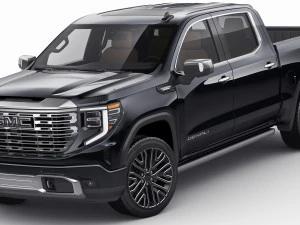 Пикап Sierra Denali 2022 3D Модель