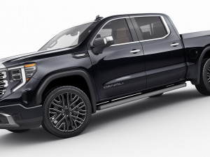 Pick-up Truck Sierra Denali 2022 3D Модель