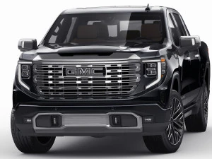 Пикап Sierra Denali 2022 3D Модель