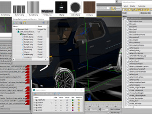Pick-up Truck Sierra Denali 2022 3D Модель