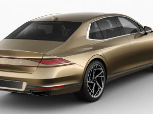 Genesis G90 2023 3D Model