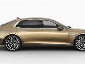 Genesis G90 2023 3D Model