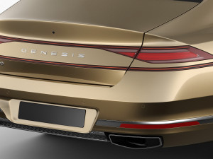 Genesis G90 2023 Modelo 3D