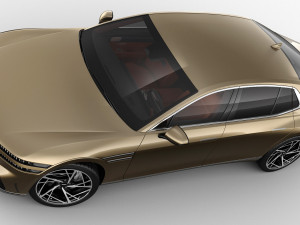 Genesis G90 2023 Modelo 3D