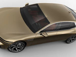 Genesis G90 2023 3D Model