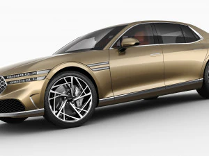 Genesis G90 2023 3D Model