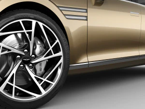 Genesis G90 2023 3D Model