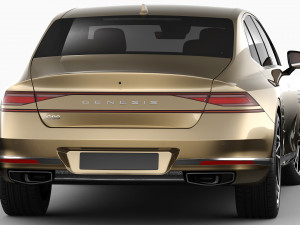 Genesis G90 2023 Modelo 3D