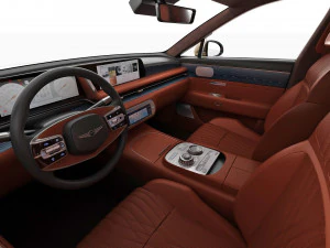 Genesis G90 2023 3D Model