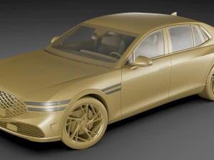 Genesis G90 2023 3D Model