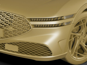 Genesis G90 2023 Modelo 3D