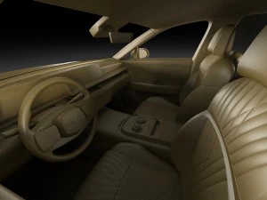 Genesis G90 2023 3D Model