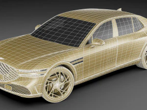 Genesis G90 2023 3D Model