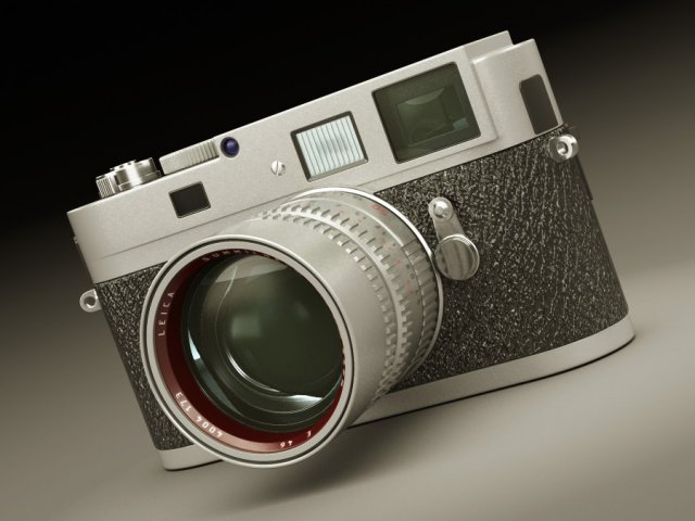 the leica camera Modelo 3D in Foto 3DExport