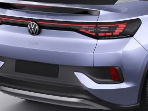 Volkswagen ID5 2022 Modèle 3D