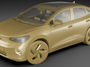 Volkswagen ID5 2022 Modèle 3D