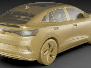 Volkswagen ID5 2022 Modèle 3D