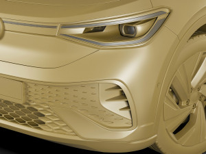 Volkswagen ID5 2022 Modèle 3D