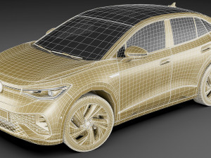 Volkswagen ID5 2022 Modèle 3D