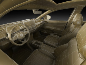 Volkswagen ID5 2022 Modèle 3D