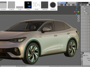 Volkswagen ID5 2022 Modèle 3D