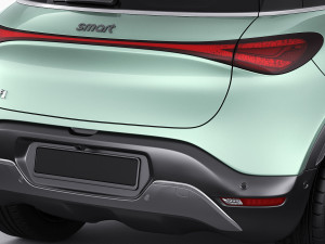 Smart 1 One 2023 with interior 3D-Modell
